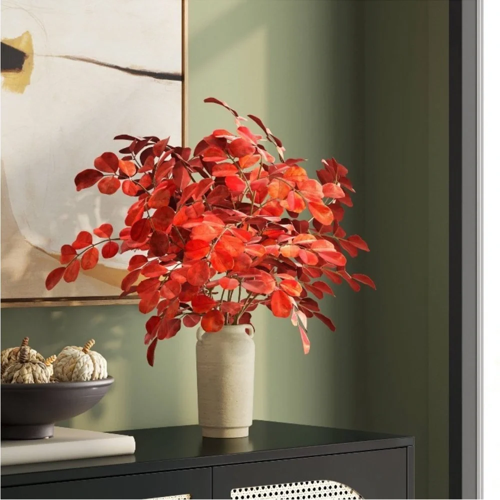 Large Red Leaf Potted Arrangement - Threshold™